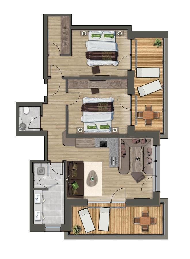 Apartmenthaus Wiesenhof Aschau Im Zillertal Zewnętrze zdjęcie